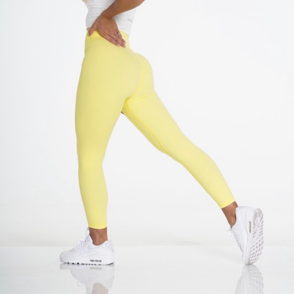 NVGTN yellow signature leggings
